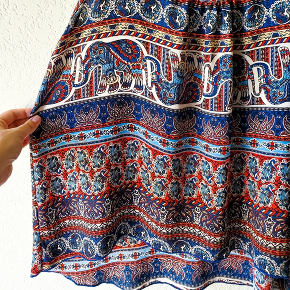 Teenbell Boho High Low Racerback Tank Top - Picture 4 of 5